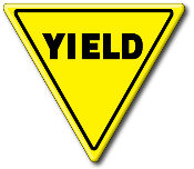 yield sign