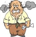 angry man
