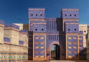 Babylon-reconstr-ishtar-gate-babylon Babylon